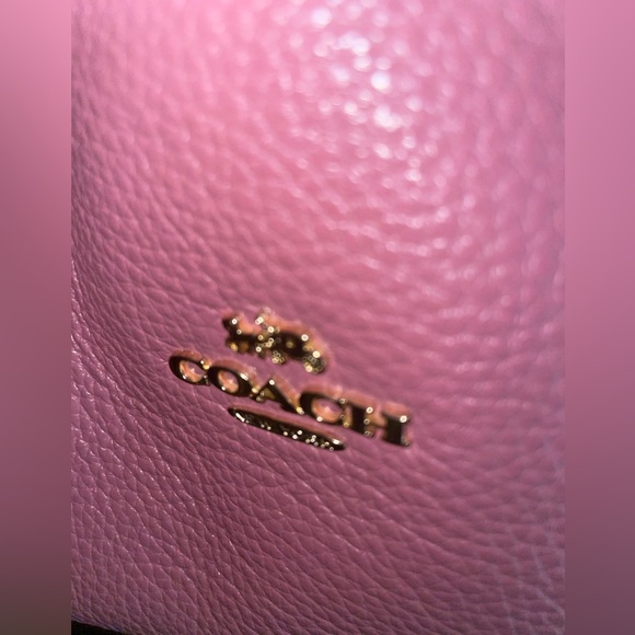 EUC Coach May Tote Pink Pebbled Leather - Picture 5 of 8